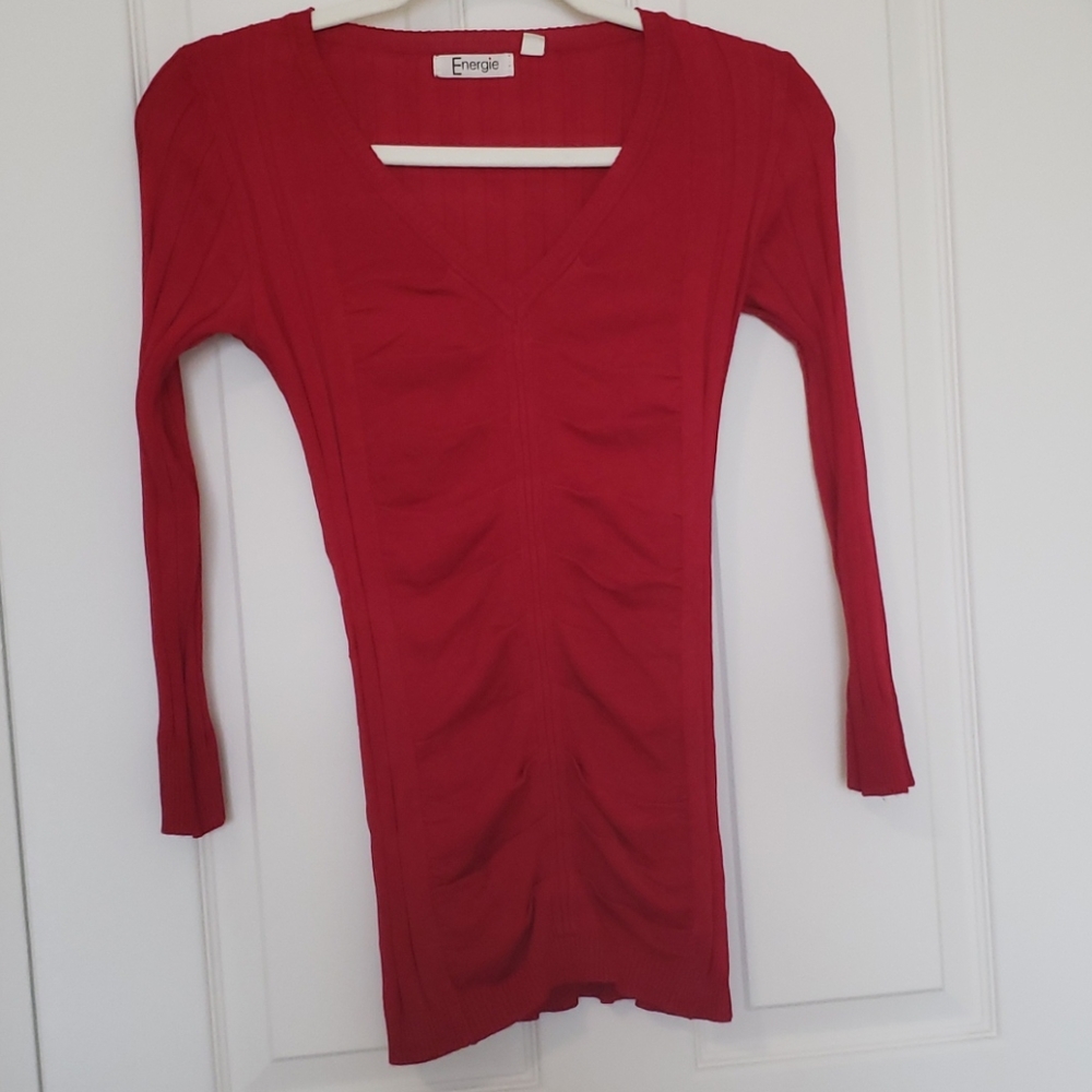 Red sweater